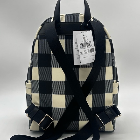Kate Spade Chelsea Medium Backpack Black Multi - Picture 5 of 11